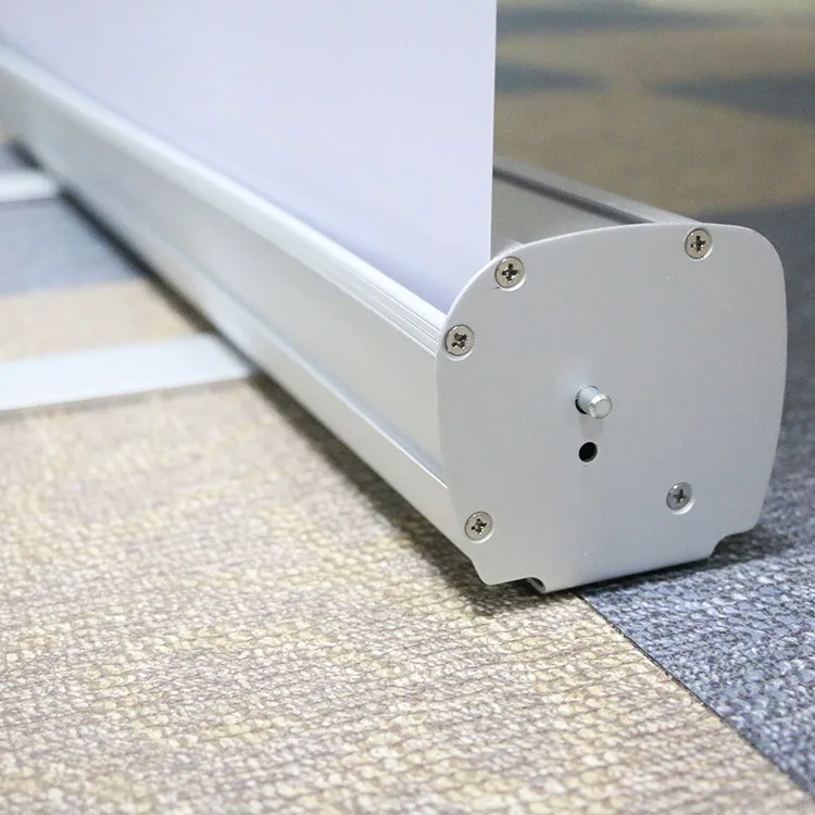 Aluminum display rack trade show display roll up standees