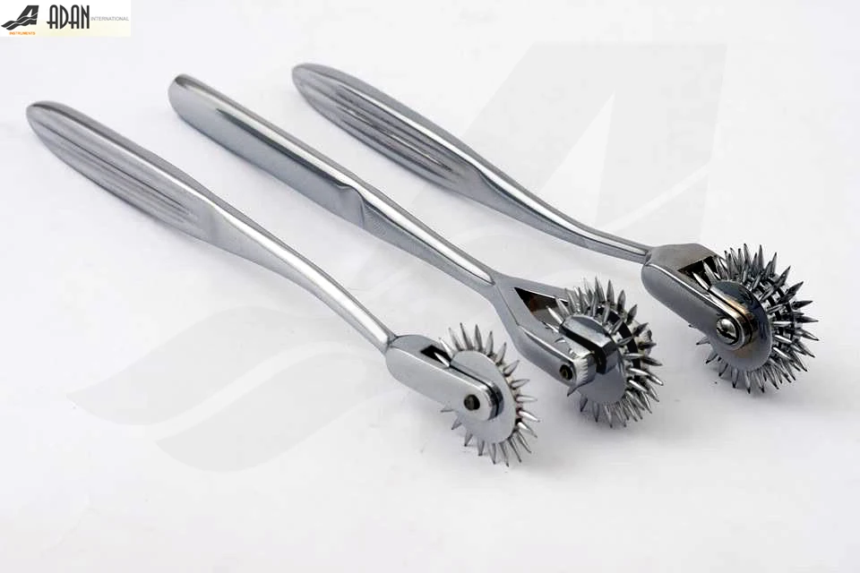 10 Wheeled Medical Diagnostic Wartenberg Pinwheel For 