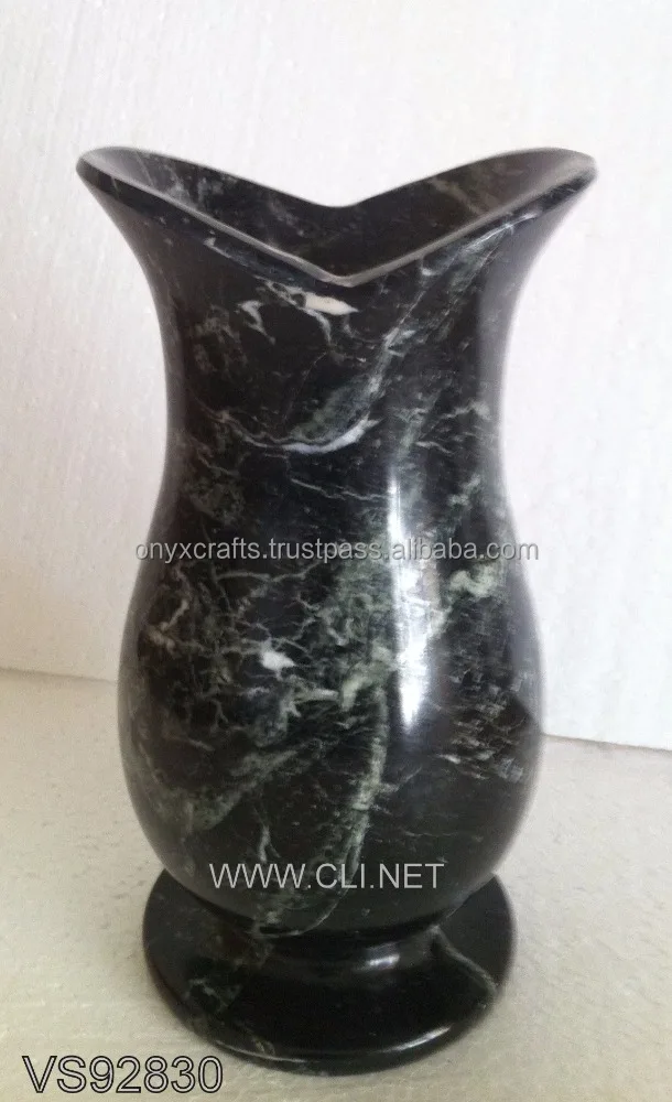 Black Zebra Marble Flower Vases For Wholesale Buy Marble