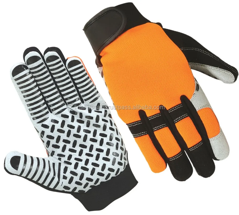 Best Quality Mechanic Gloves / Oil And Gas Industries Gloves,Silicon