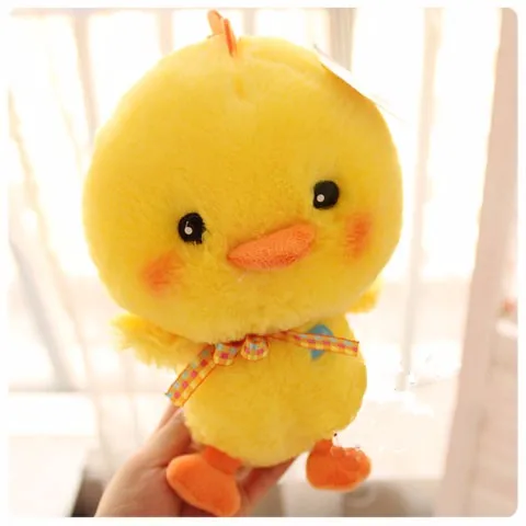 yellow chicken plush