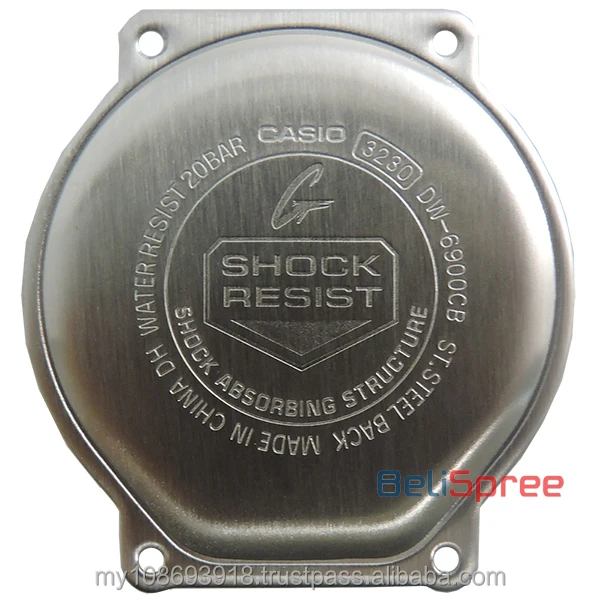 G-shock Dw-6900 Series Watch Back Case 