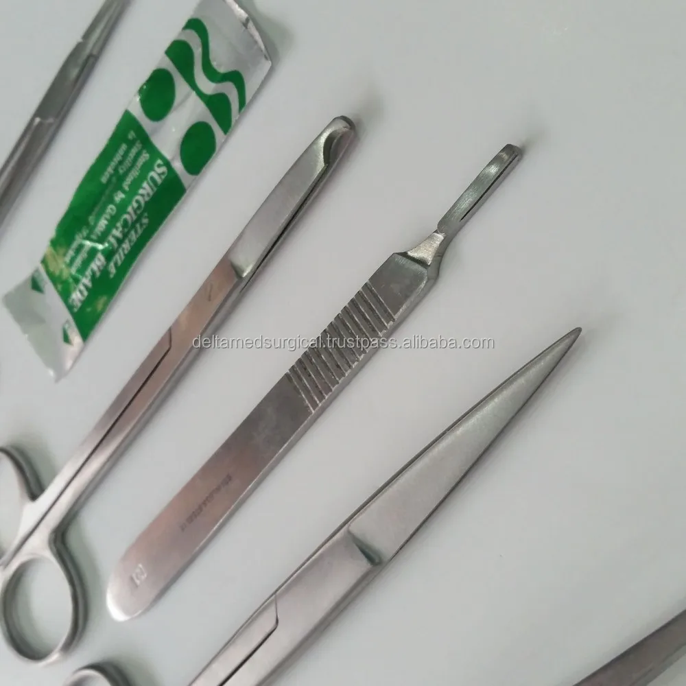 Suture Kit Suture Set Suture Pack Veterinary 6 Pieces Surgical Vet