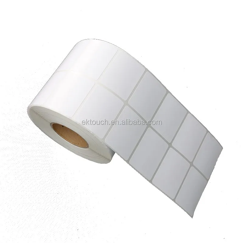 Self Adhesive Coated Paper Roll For Wax And Wax Resin Ribbon Printing,Printed Adhesive Vinyl