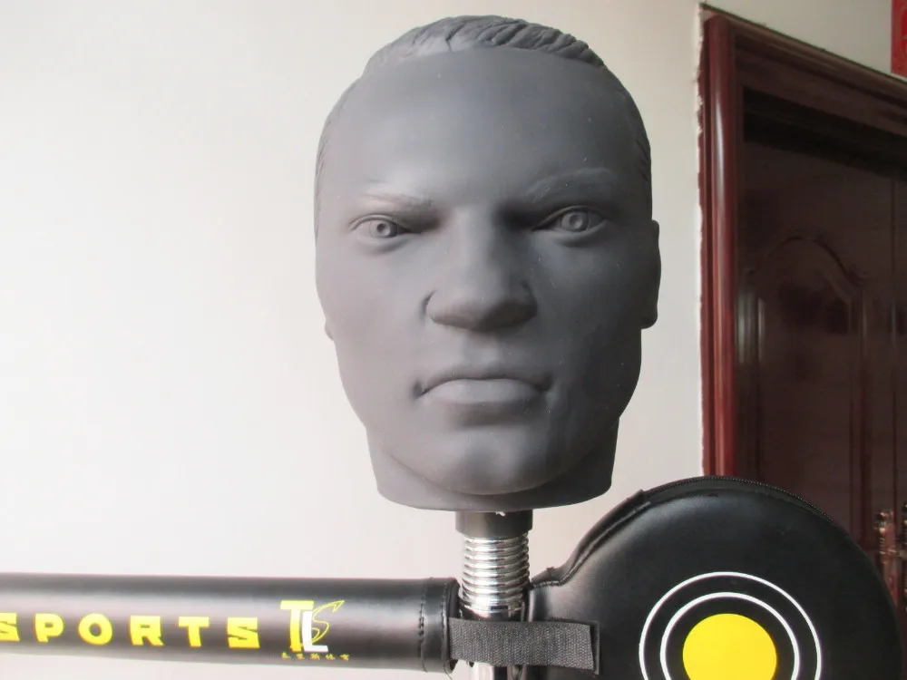 Standing Punching Human Head Dummy with Spinning Bar And Pad, View