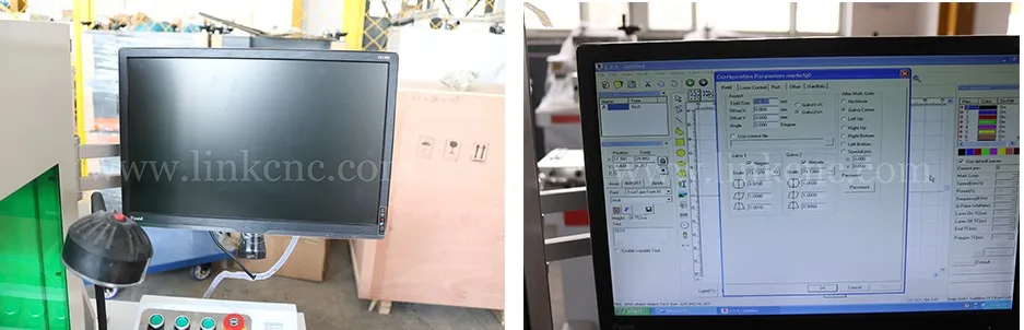 High precision 20w 30w 50w fiber laser marking machine