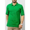 Solid Color polo shirts with custom logo, Short Sleeves Full Sleeve Polo shirt, OEM Custom design size Color Service polo shirts