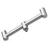 Carp Fishing Fixed Buzz bar 2 post single stand 30 cm stainless steel
