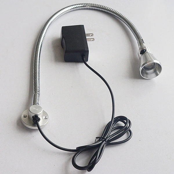 1*3w 85265v Gooseneck Led Table Wall Reading Lamp With Plug Buy