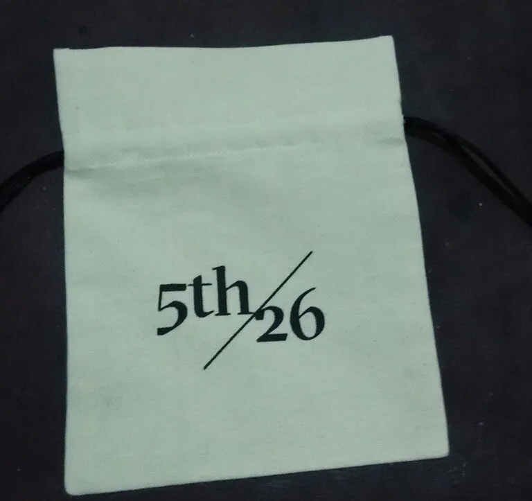 Custom Made Cotton Dust Bags Available With Or Without Logo Print In