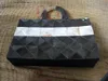 The lady bags handbags with horn shell decor on bag from Vietnam factory