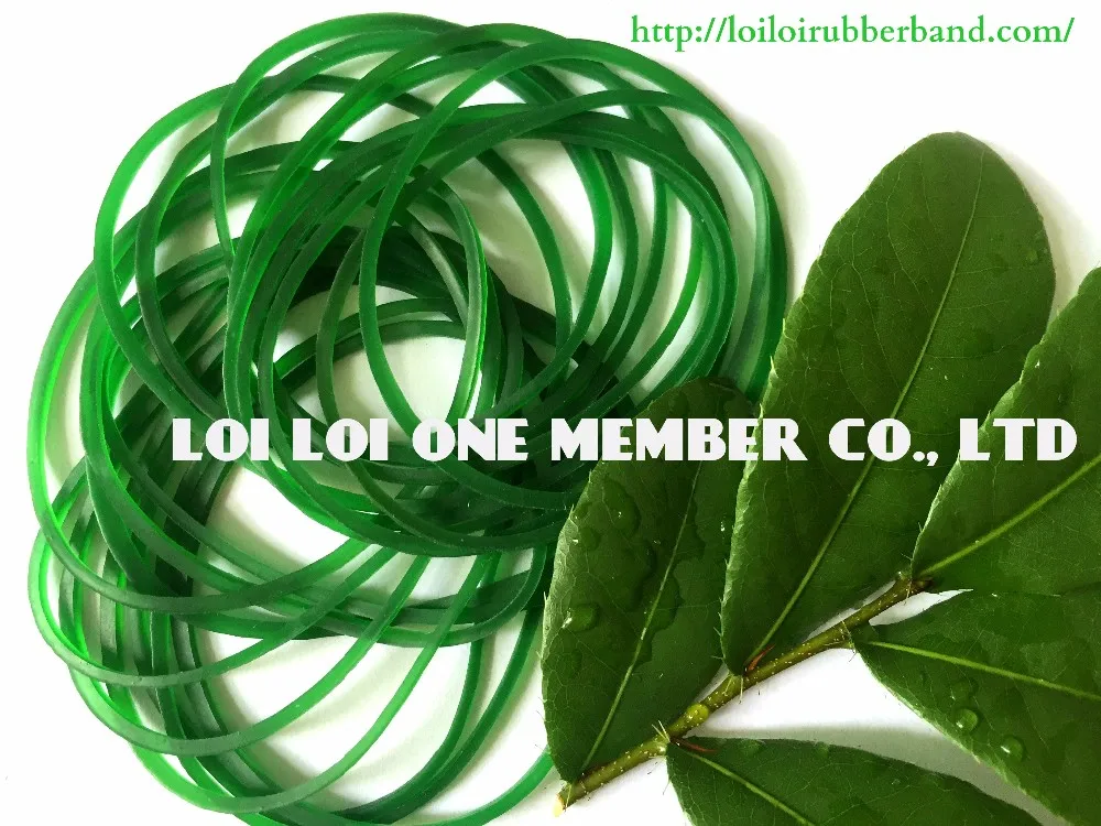Customized Elastik Natural Rubber Bands Factory Supply Heat Resistant