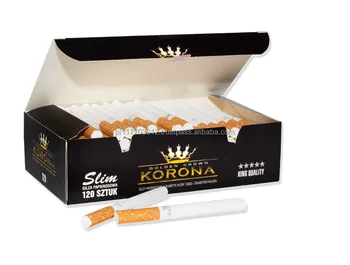 Slim Cigarette Filter Tubes Korona 120 - Buy Slim Cigarette Filter ...