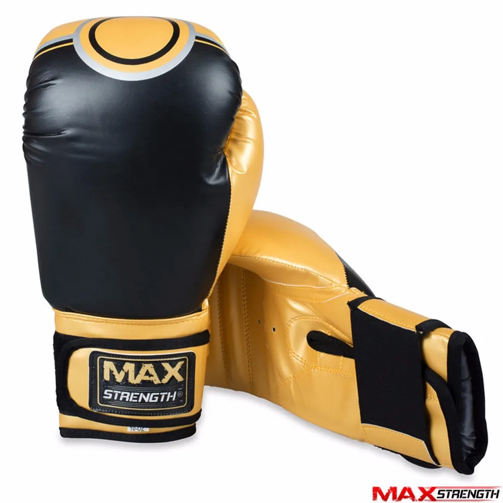 Synthetic Leather Punch Boxing Gloves Kick Fight Martial Arts Training