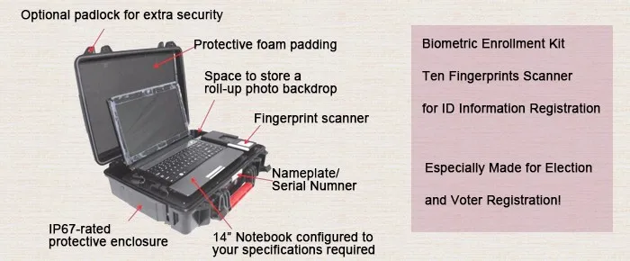 Mobile Enrollment System for Democratic Elections & Aadhar UID Card Issuing