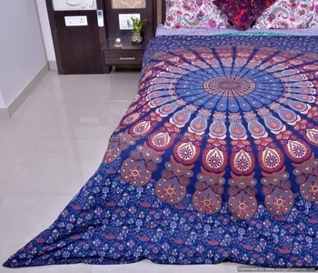 Indian Duvet Cover Mandala Doona Cover Ethnic Quilt Covers Throw
