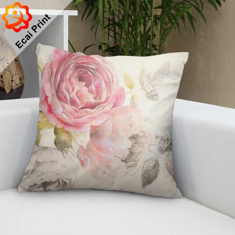 Hot Sale Custom Made Sublimation Digital Printed Decorative Throw