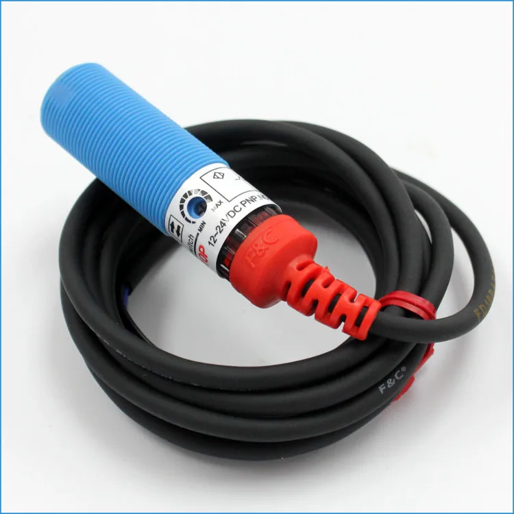 Diffuse Reflective M18 Tubular Photoelectric Sensor Manufacturer Ce ...