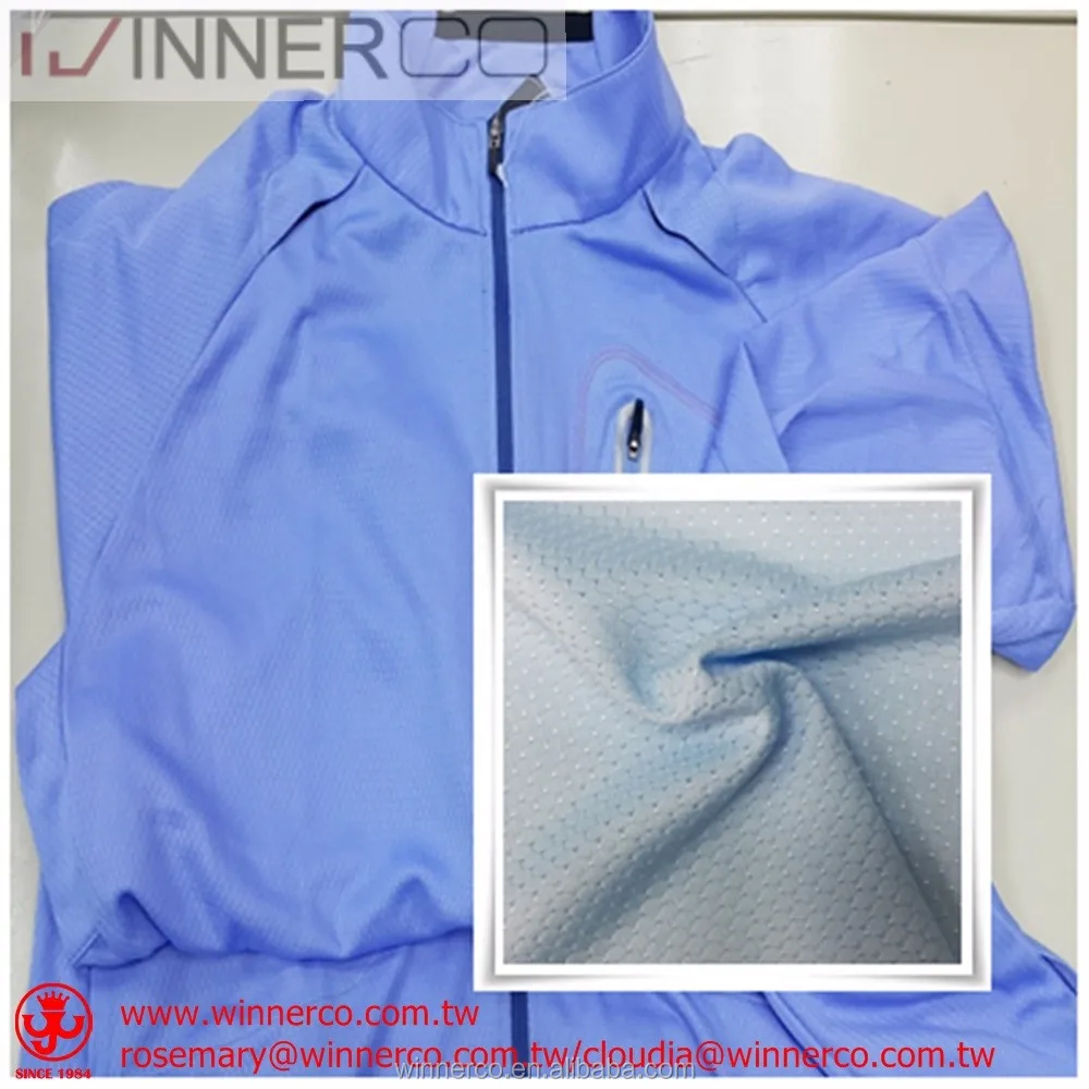 2018 Functional Moisture Wicking 100 Polyester Jacquard Fabric For
