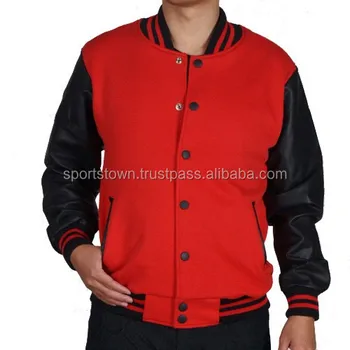 baseball jacket varsity letterman plain wholesale larger