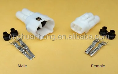 MT 3 way  pin MALE FEMALE connector with pins & seals Sumitomo SEALED Series