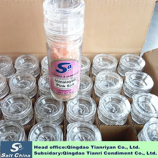 Own Brand Natural Edible Halite Rock Salt Pink Salt