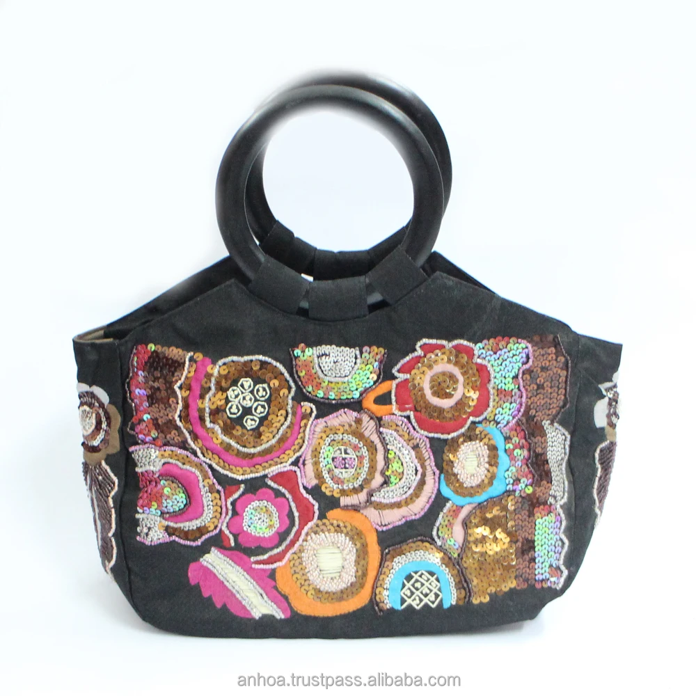 Vietnamese Embroidery Handbags - Buy Vietnam Handmade Bag,Vietnam ...