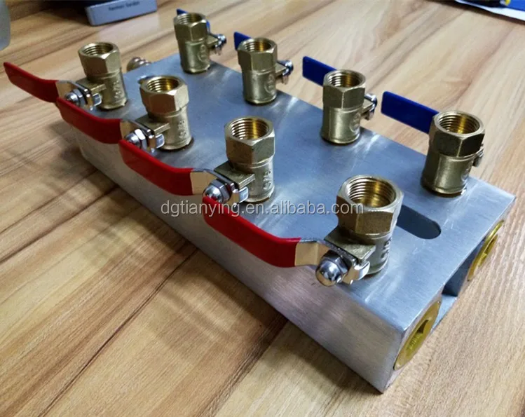 Aluminum Water Manifold Distribution Block Buy Aluminum Water