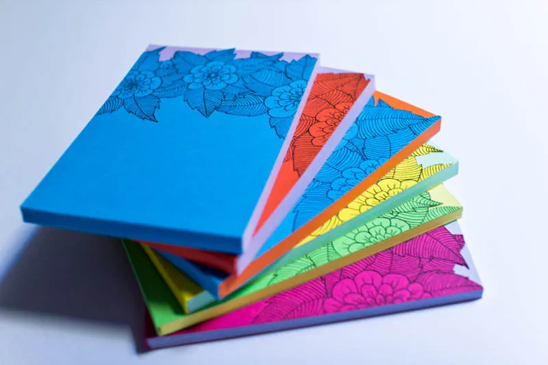 Custom Made Paper Notepads In Size 4*6 Inches Made Using Handmade Paper