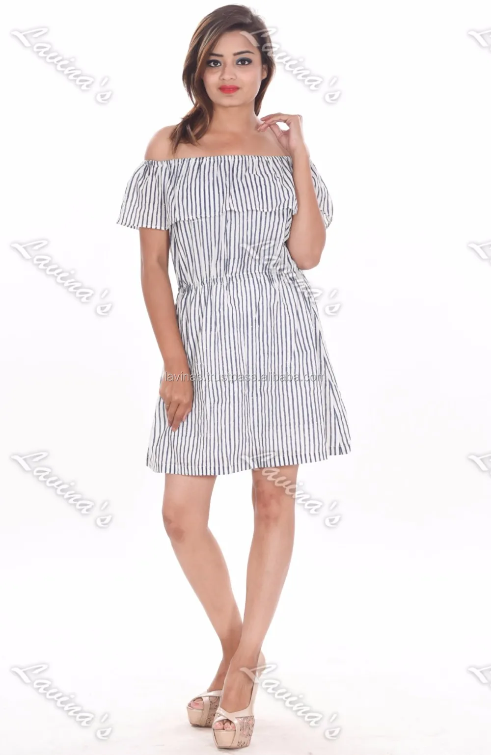 cotton frill dress