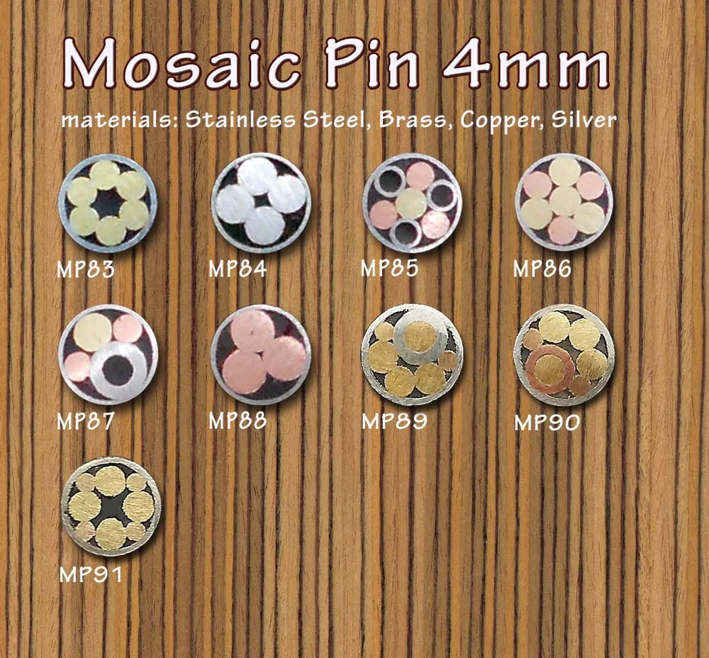 3mm,4mm,6mm,6.35mm,Mosaic Pins For Knife Handles Buy Mosaic Pins For