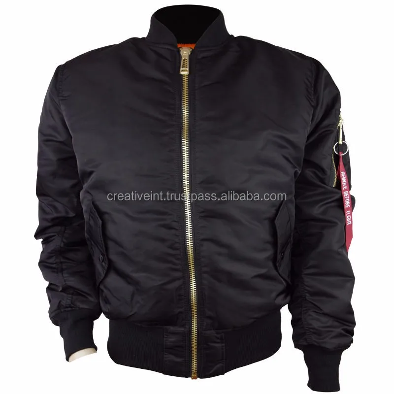 Custom Quilted Satin Bomber Jackets/polyester Lining Wholesale Bomber