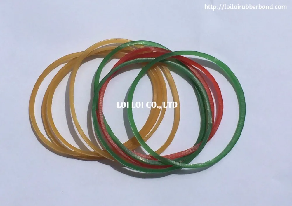 How Wonderful 100 Latex Rubber Band / Flexible And Elastic Rubber