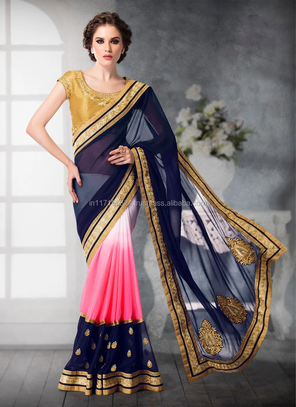 designer new look saree