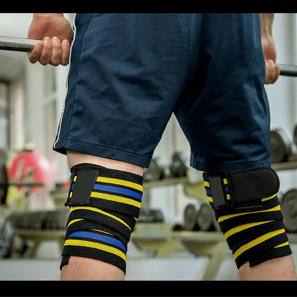 Comfortable Knee Wrap For Knee Support Gym Game Workout Training
