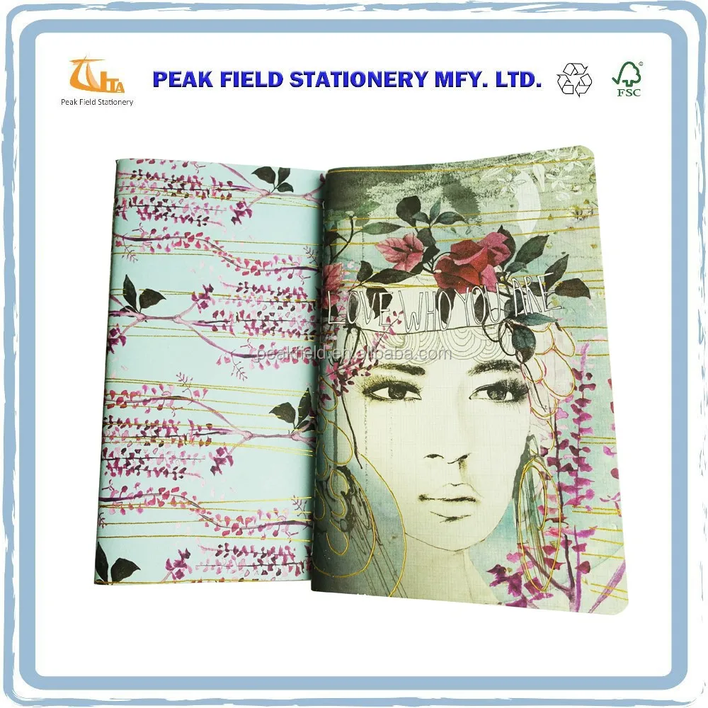 Free Sample Glue Binding Notebook And Diary Planner A5 Faux Leather