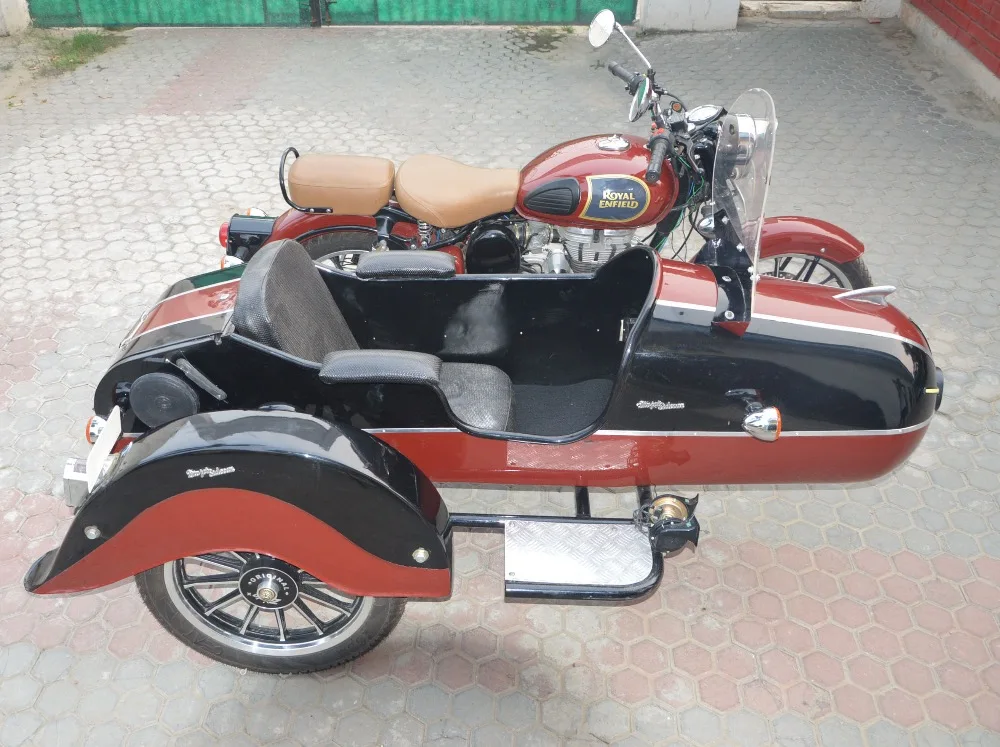 royal enfield motorcycle with sidecar for sale