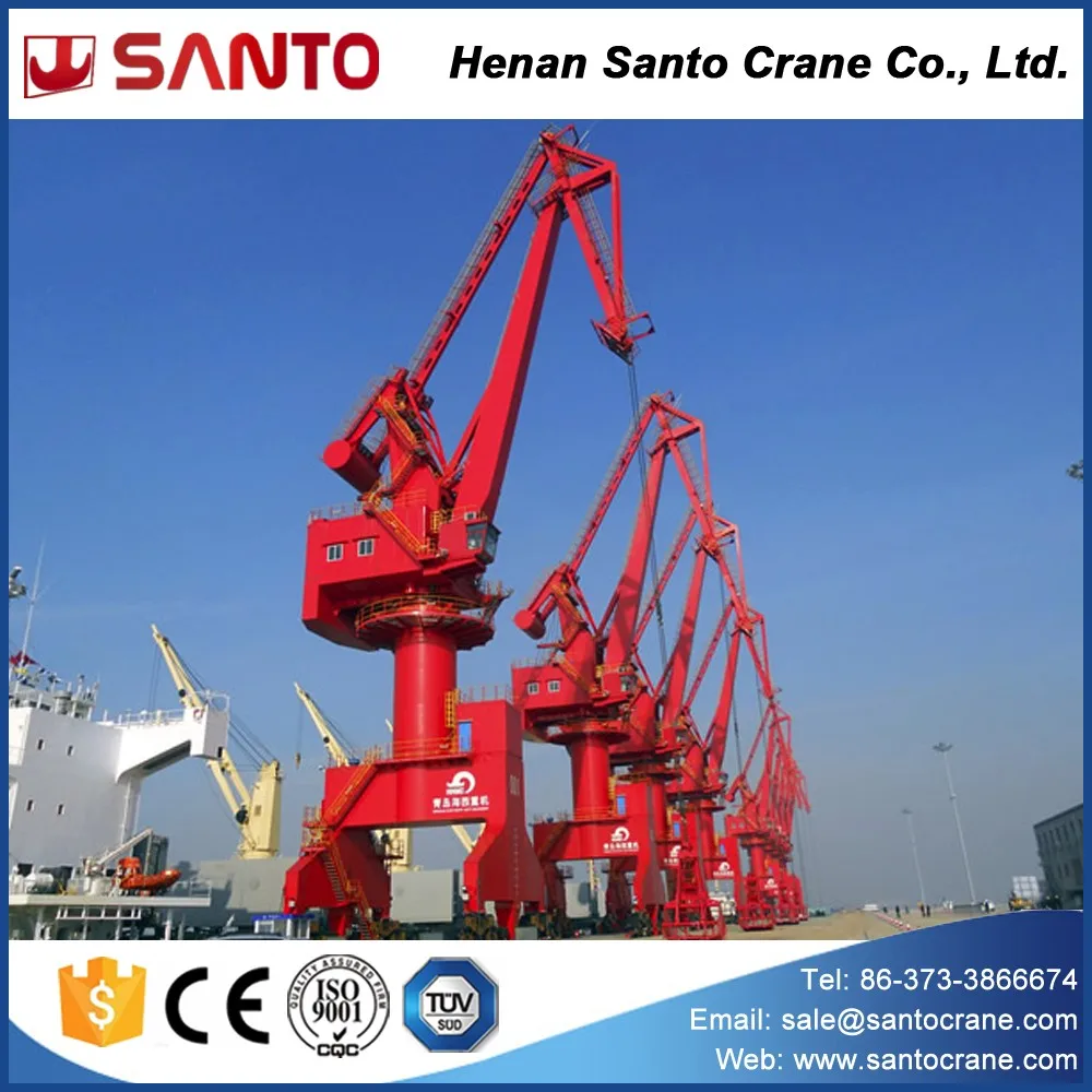Port Loading Unloading Mobile Portal Crane On Sale