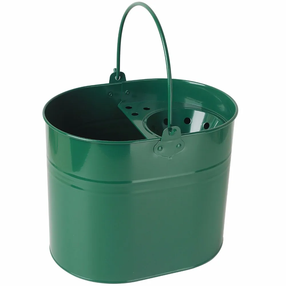 Pink Powder Coated Mop Metal Bucket Buy Pink Mop Bucket,Pink Powder