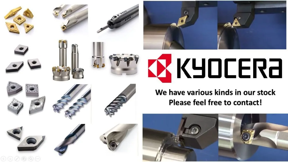Various Types Of Kyocera Cutting Tools Turning Insert With Excellent