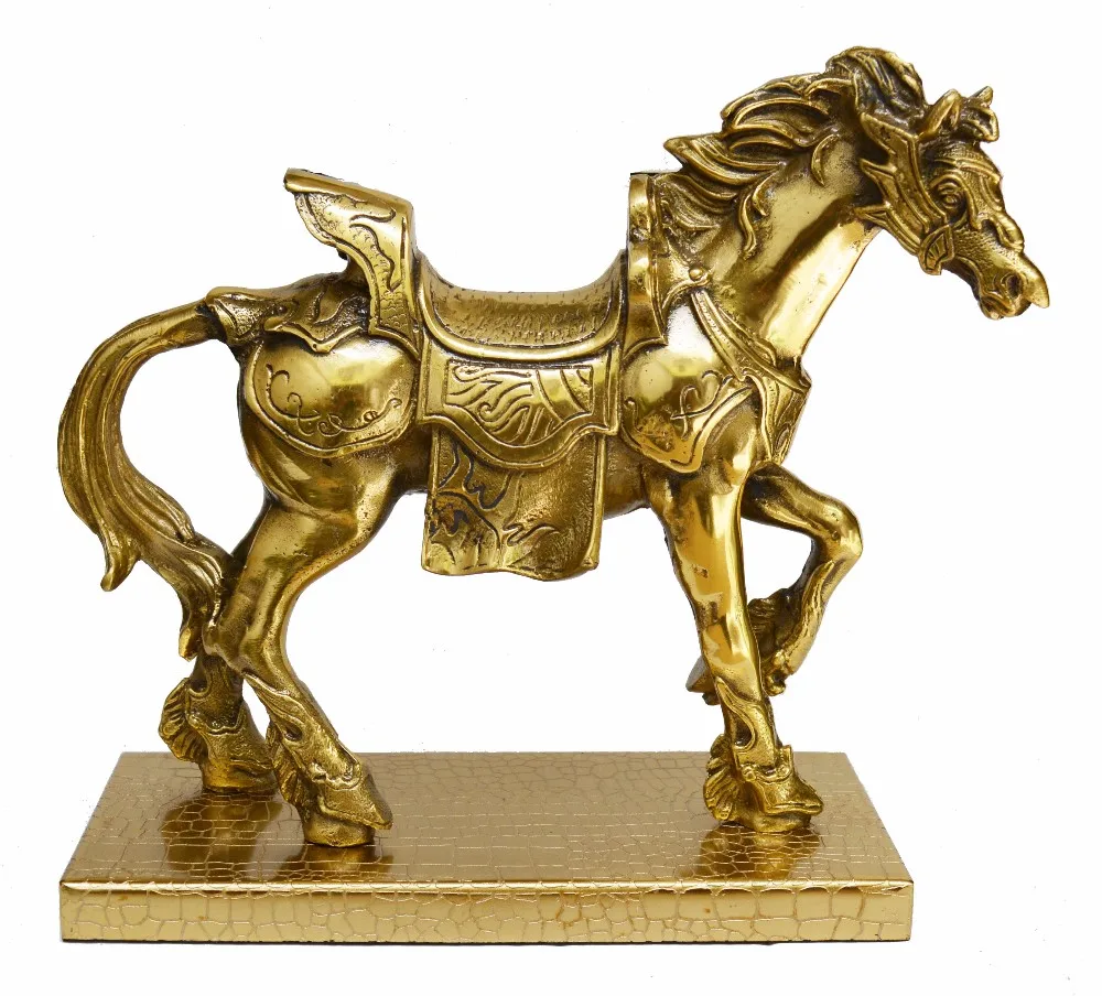 antique brass horse statues for sale