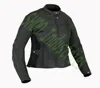 Men's Motorcycle Biker Leather Jacket Speed Riding Yellow