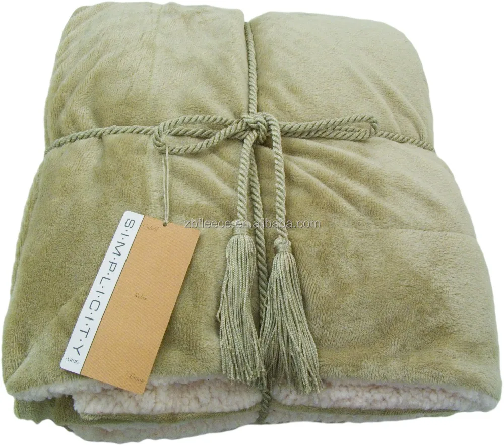 Fleece Sherpa Blanket sherpa Lined Throw Blanket ultimate Sherpa Throw