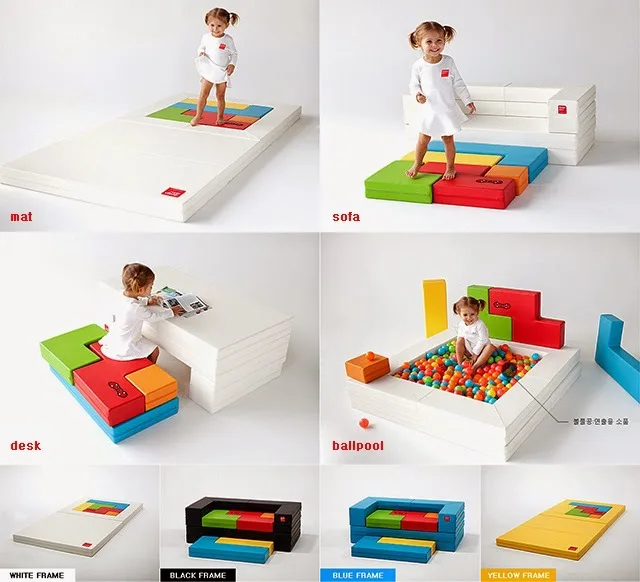 Portable Foldable Baby Climbing Play Mat Xpe Puzzle