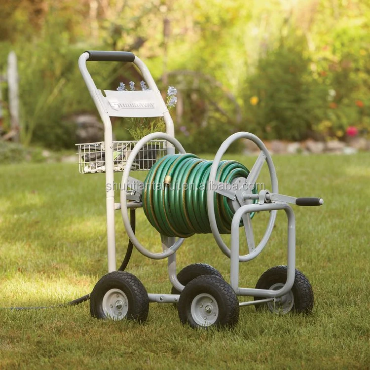 Stainless Steel Garden Hose Reel Cart - Buy Hose Reel Cart,Cart,Garden