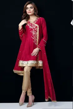 angrakha style long frock