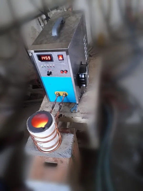 Best Seller Lsw100kw High Frequency Induction Gold Melting Furnace