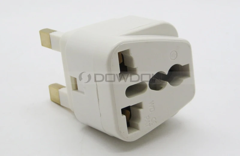 Enchufe Tipo Reino Unido Con Cable De Fusible De Seguridad Adaptador De