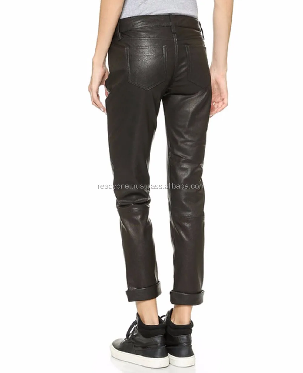 eco leather pants