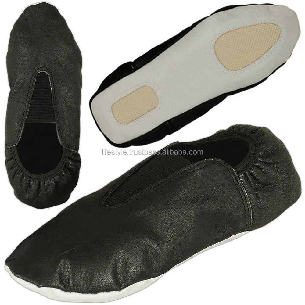 Rhythmic Gymnastics Toe Shoes Mens Gymnastic Shoes Black Gymnastic